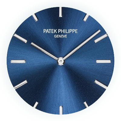 Patek Philippe Golden Ellipse Self-winding 35 ref.5738P 001 main dial