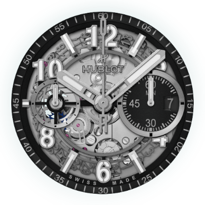 Hublot Big Bang Unico 44 mm 421.NM.1170.RX main dial