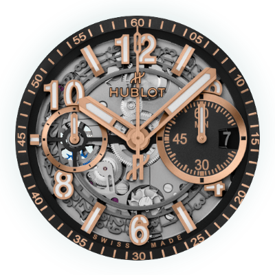 Hublot Big Bang Unico 44 mm 421.OM.1180.RX main dial