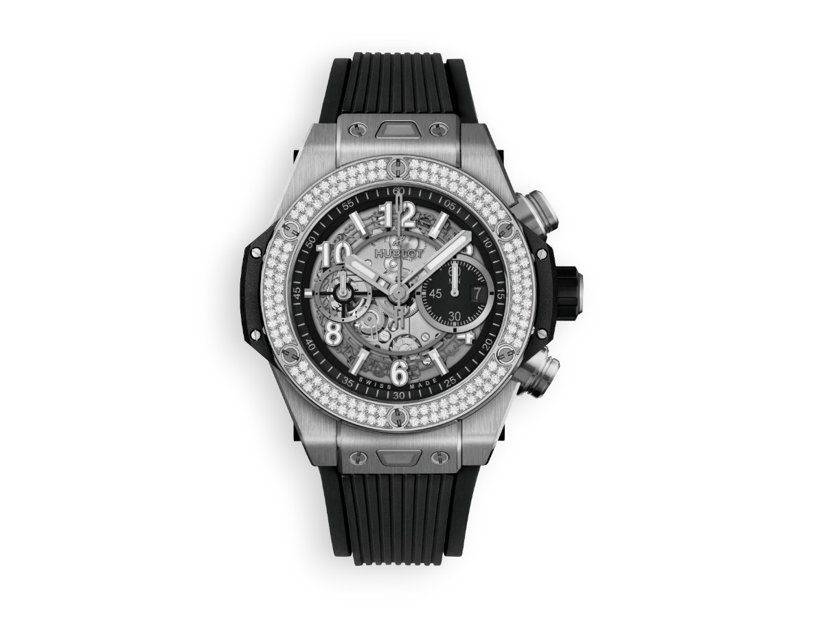 Hublot Big Bang Unico Diamonds 44 mm ref.421.NX.1170.RX.1104 main face