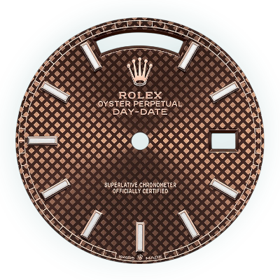 chocolate guilishe indexes dial Day Date