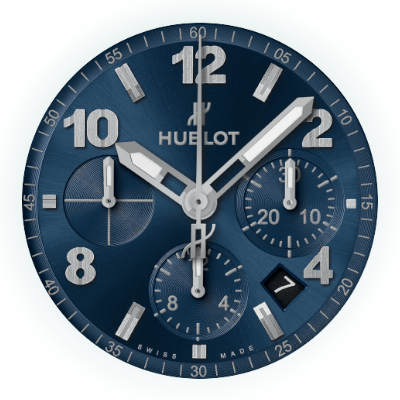 Hublot Big Bamg 44 mm Ceramic Blue 301.CM.710.RX main dial