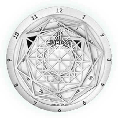 Hublot Big Bang Sang Bleu Ceramic 415.HX.2027.VR.MXM19 main dial