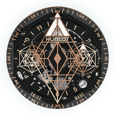 Hublot Big Bang Sang Bleu II 418.OX.1108.RX.MXM19 main dial
