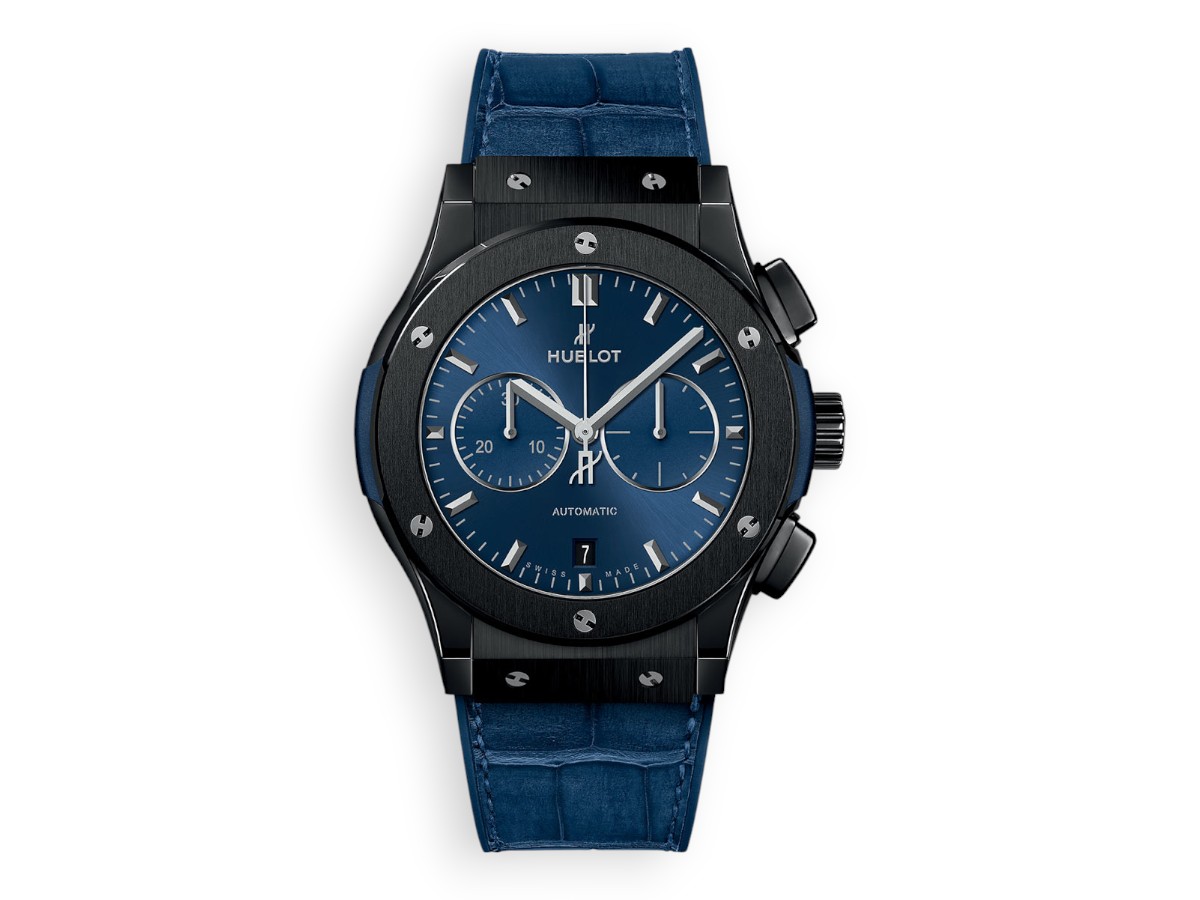 Hublot Classic Fusion Chronograph 42 mm Ceramic Leather ref.541.cm.7170.lr