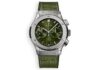 Hublot Classic Fusion Chronograph 45 mm Titanium Leather Green ref.521.NX.8970.LR