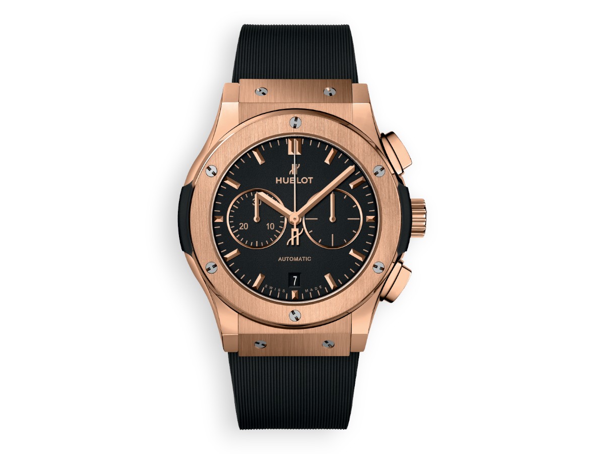 Hublot Classic Fusion Chronograph 42 mm King Gold black ref.541.ox.1181.rx