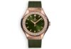 Hublot Classic Fusion King Gold 3-Hands 33 mm diamonds 33 mm green 581.ox.8980.rx.1104 main