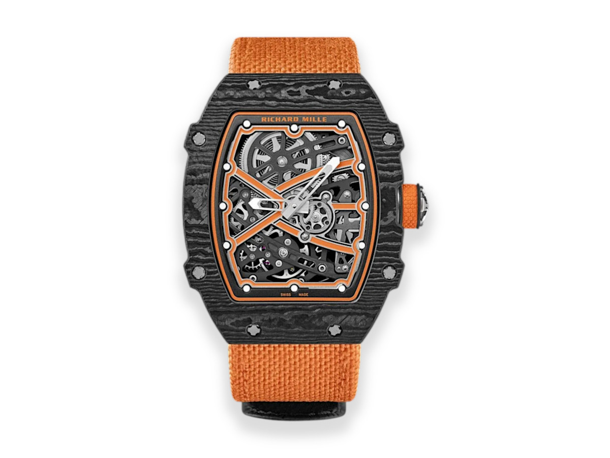 Richard Mille RM 67-02 Carbon Automatic maclaren edition ref.rm67 02 fq ca 1621 main face