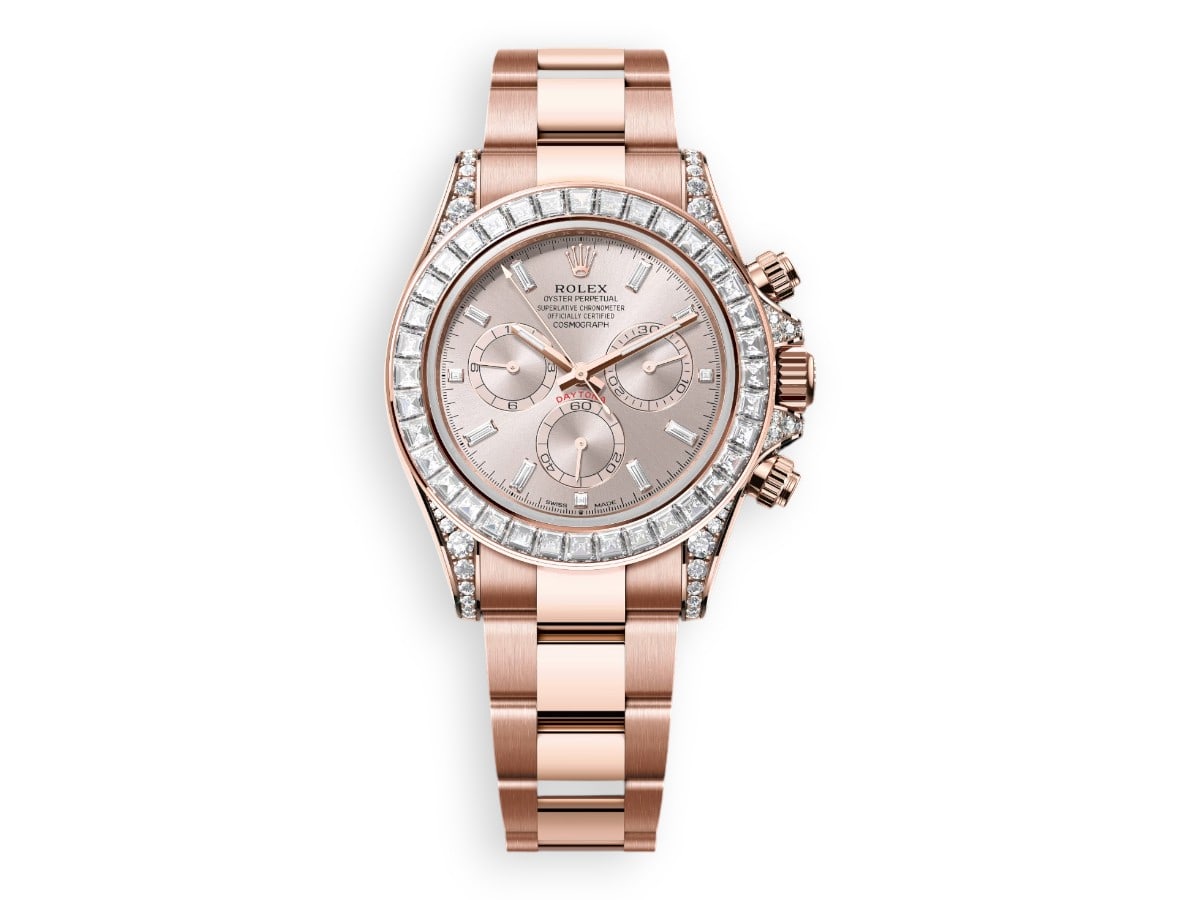 godynnyk rolex cosmograph daytona everose sundast dimonds watchhub