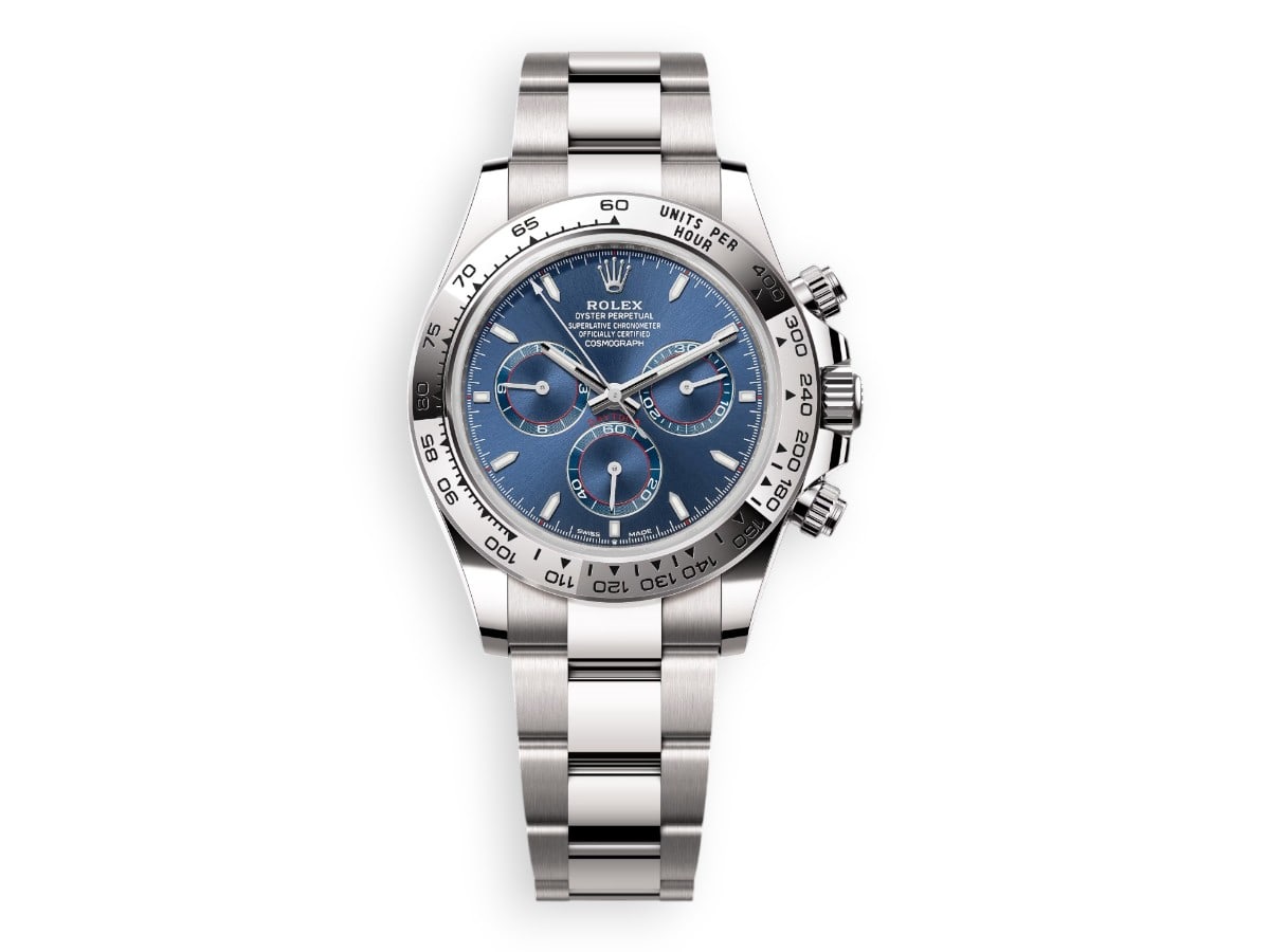godynnyk rolex cosmograph daytona oystersteel blue watchhub