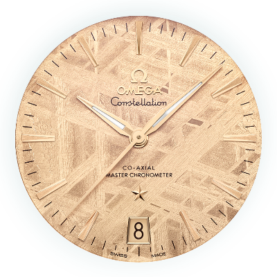 omega constellation co axial master chronometer 41 mm Yellow 131.50.41.21.99.001 dial
