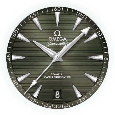 omega seamaster aqua terra 150m 41 mm 22013412110001 dial