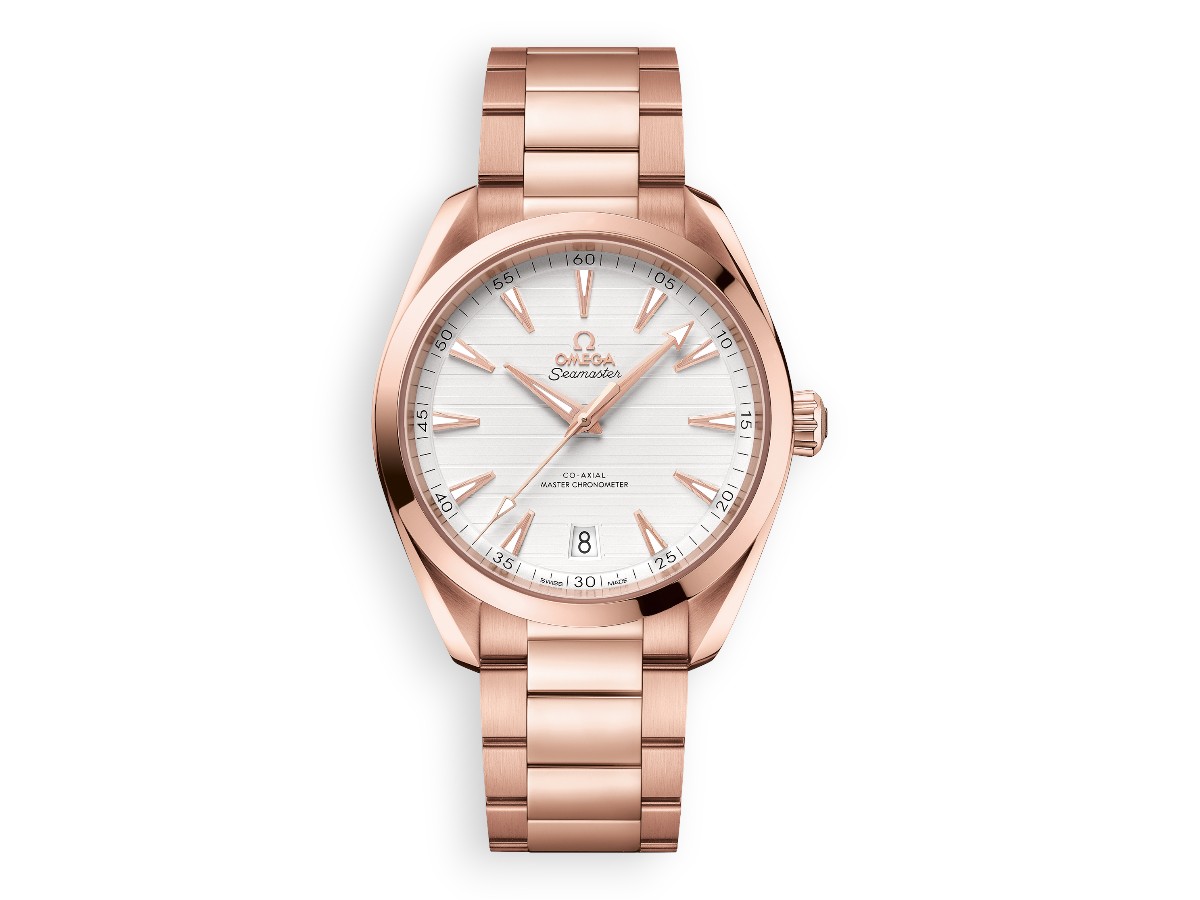 Omega Seamaster Aqua Terra 150M 41 mm Gold 22050412102001 main face