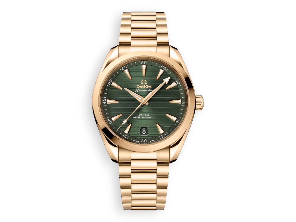 Omega Seamaster Aqua Terra 150M 41 mm Gold 22050412110001 main face
