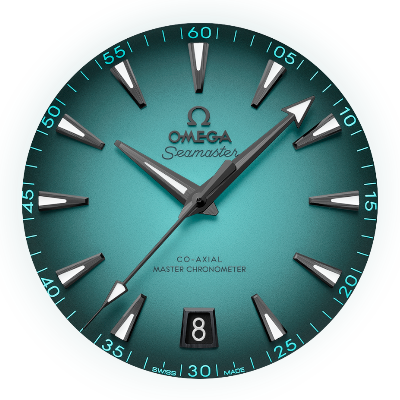 omega seamaster aqua terra 150mr 41 mm 22010412103006 dial