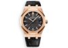 Audemars Piguet Royal Oak 15500 leather 15500OR.OO.D002CR.01 main face