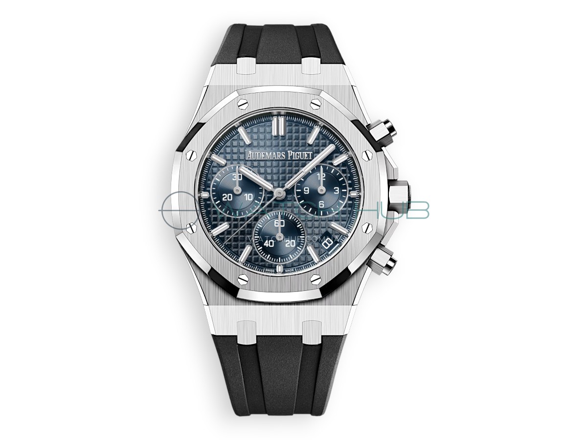 Audemars Piguet Royal Oak Flyback Chronograph 26240 Rubber bleu dial 26240ST.OO.D002CA.05