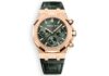 Audemars Piguet Royal Oak Flyback Chronograph Gold Leather 26240or.oo.d404cr.02 main face