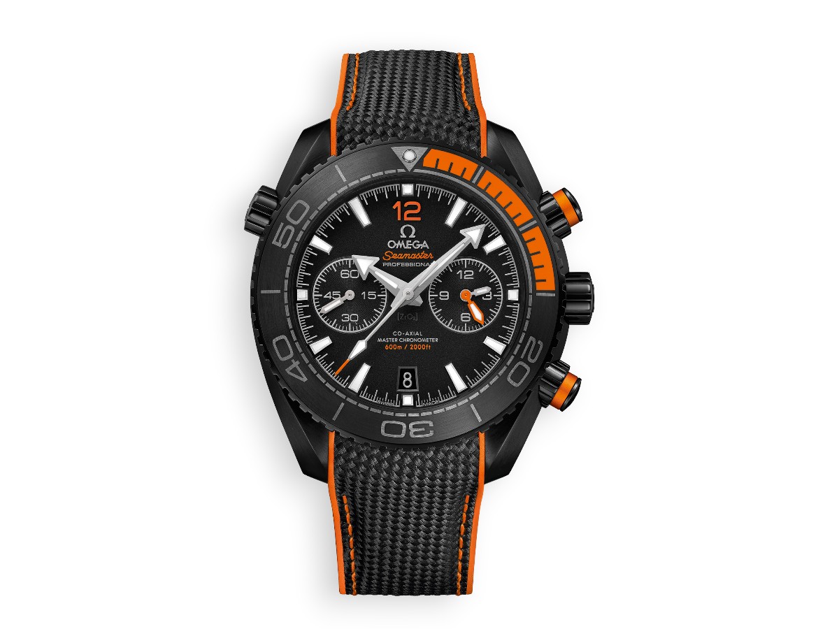 Omega Planet Ocean 600M Chronograph 45.5 mm Ceramic 3rd Generation ref.215.92.46.51.01.001 main face