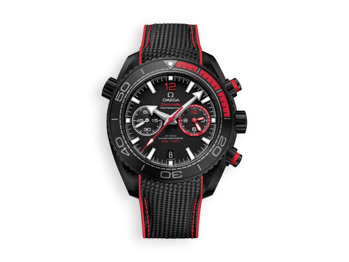 Omega Planet Ocean 600M Chronograph 45.5 mm Ceramic 3rd Generation ref.215.92.46.51.01.002 main face