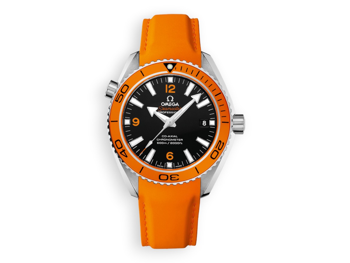 Omega Planet Ocean 600M 42 mm Rubber 2nd Generation ref.232.32.42.21.01.001 main face