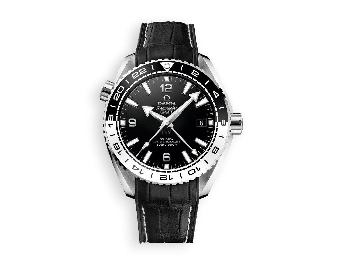Omega Planet Ocean 600M GMT 43.5 mm 3nd Generation ref.215.33.44.22.01.001 main face