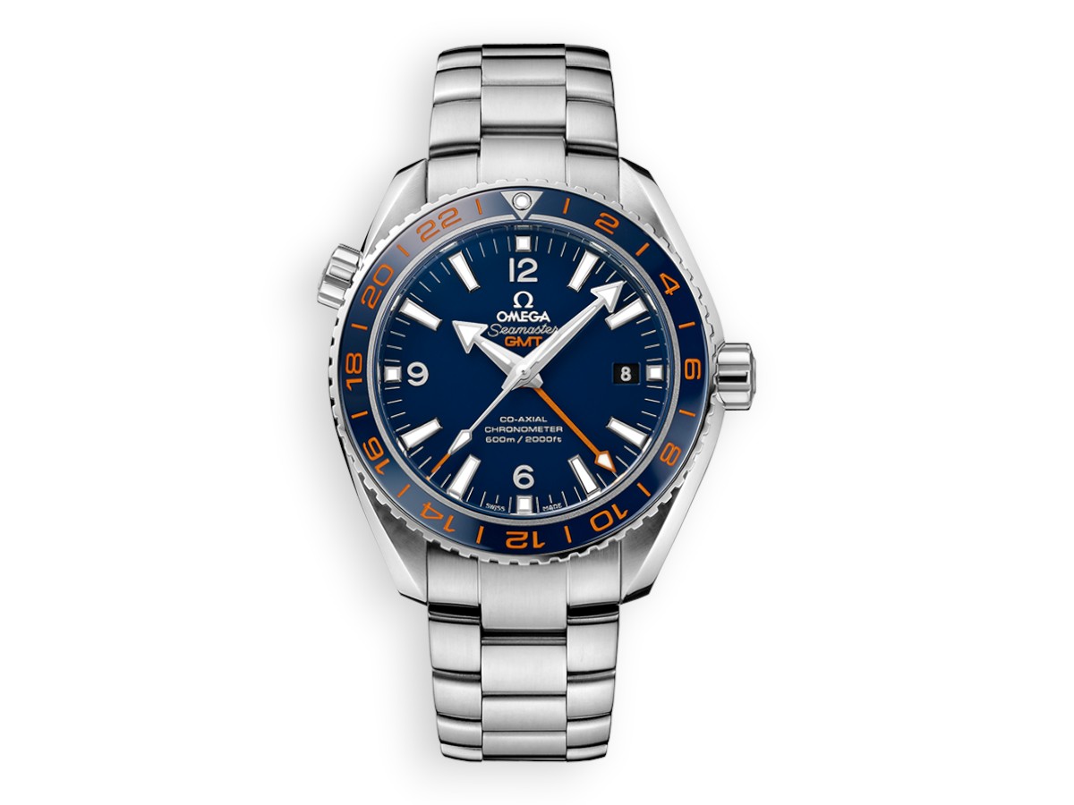Omega Planet Ocean 600M GMT 43.5 mm 2nd Generation ref.232.30.44.22.03.001 main face