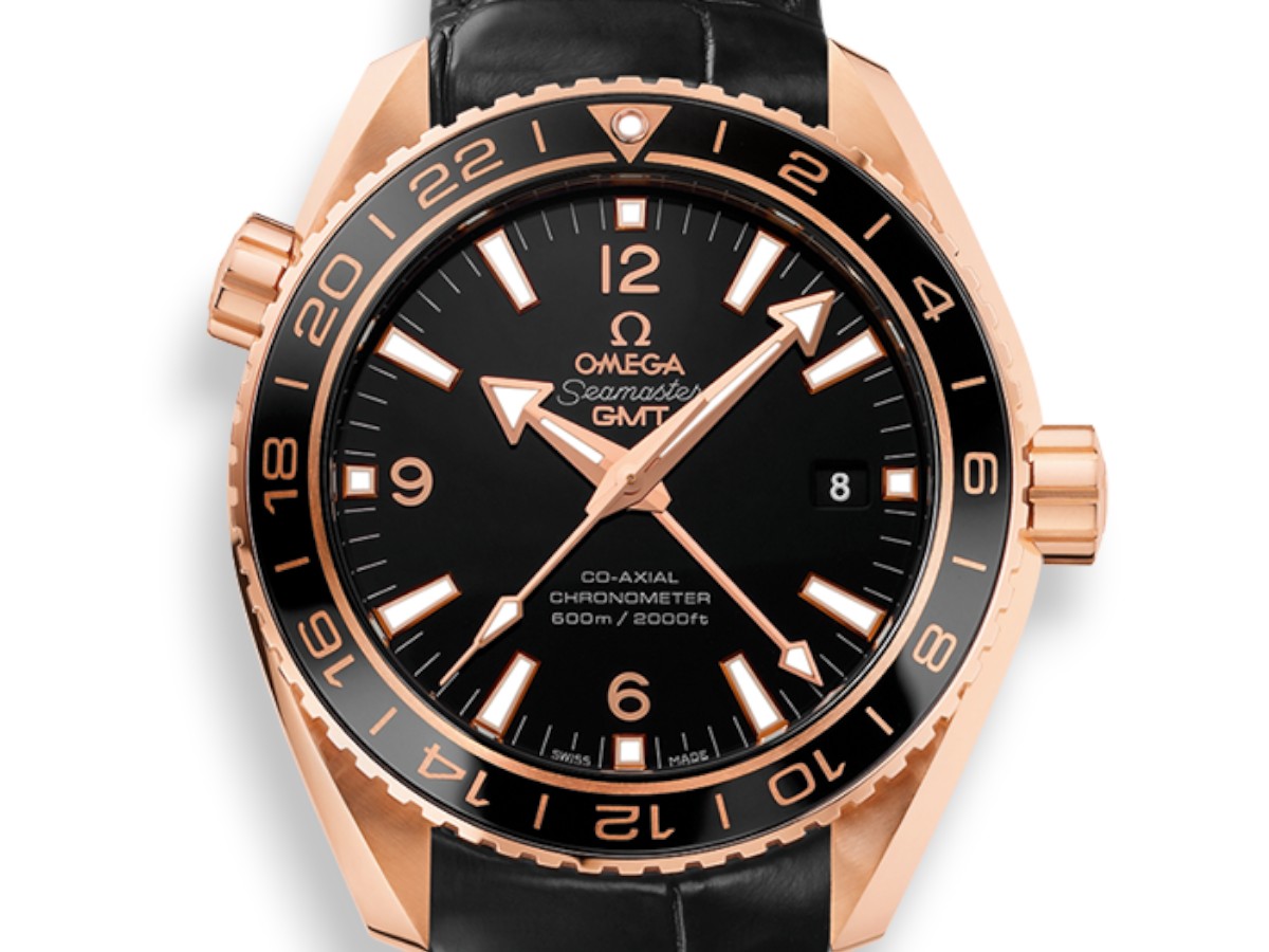 omega seamaster planet ocean 600m gmt 43 5 mm ref.232.63.44.22.01.001 01