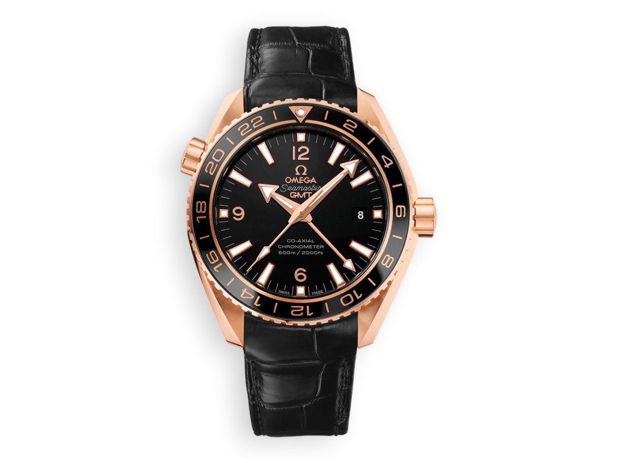 omega seamaster planet ocean 600m gmt 43 5 mm ref.232.63.44.22.01.001 main face
