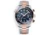 Omega Planet Ocean 600M Chronograph 45.5 mm Gold Combined 3rd Generation ref.215.20.46.51.03.001 main face